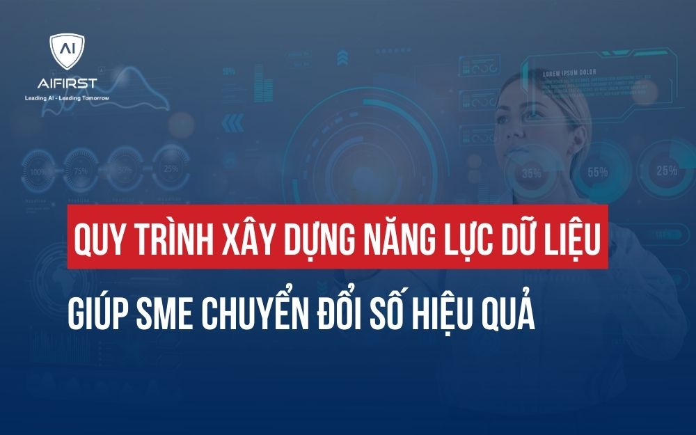 QUY TRÌNH XÂY DỰNG NĂNG LỰC DỮ LIỆU GIÚP SME CHUYỂN ĐỔI SỐ HIỆU QUẢ